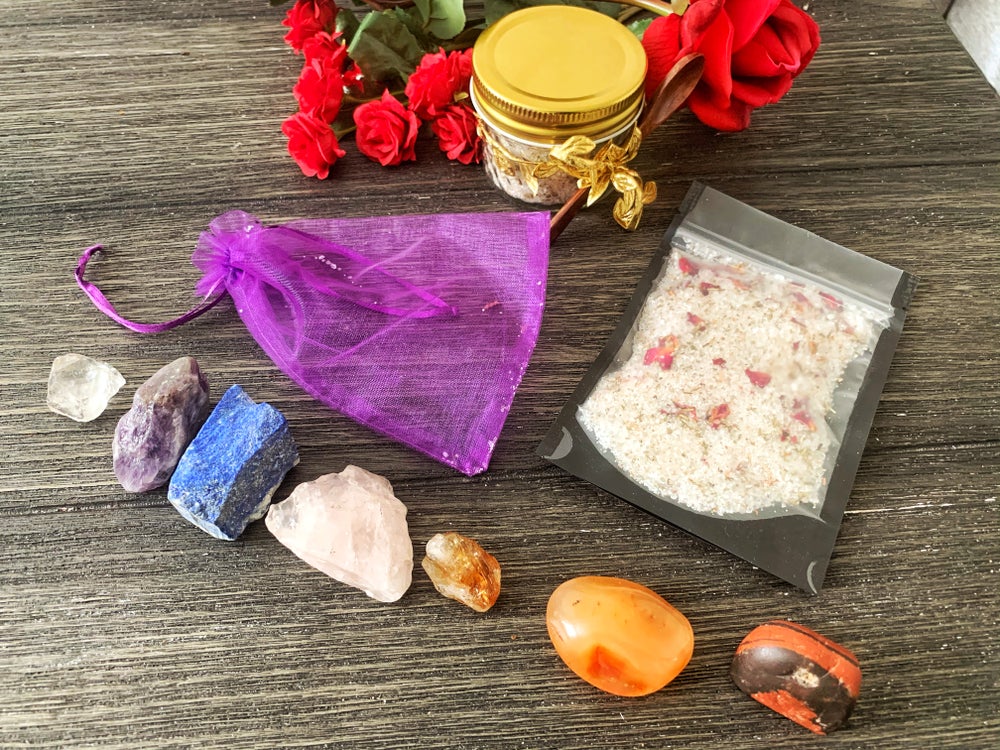 Aromatherapy Salt Bath